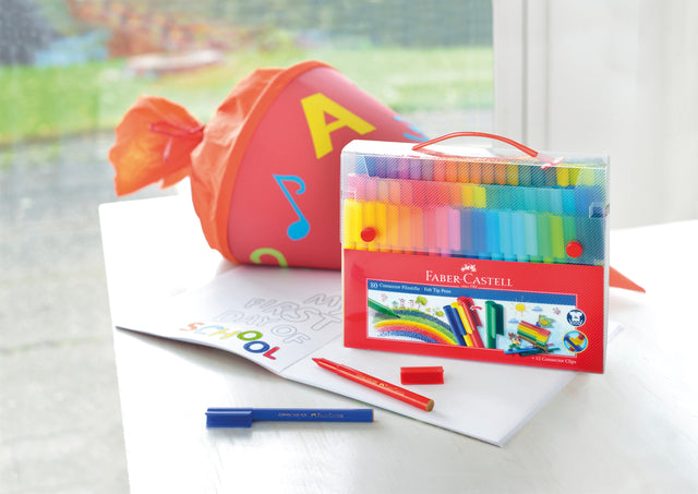 Faber-Castell Connector Kleurstiften Cadeauset, 80 Stuks - 6