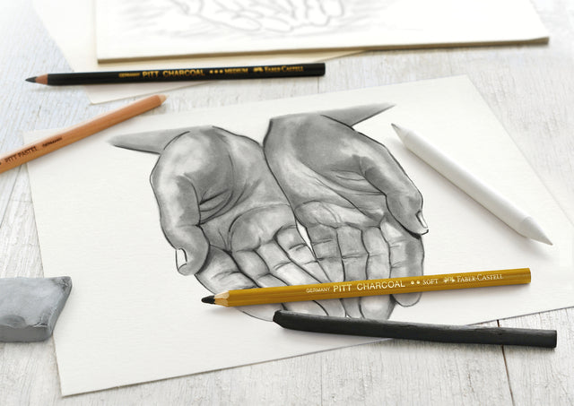 Houtskoolset Faber-Castell 7-delig - 3