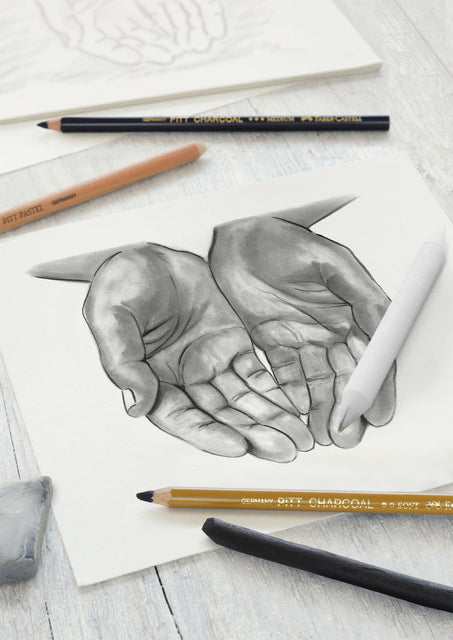 Houtskoolset Faber-Castell 7-delig - 4