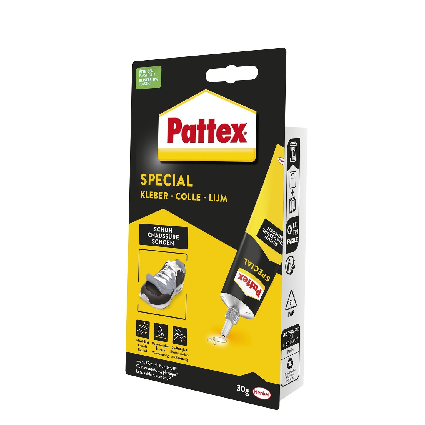 Pattex Schoenlijm 30 gram, voor leer, rubber en plastic - 2