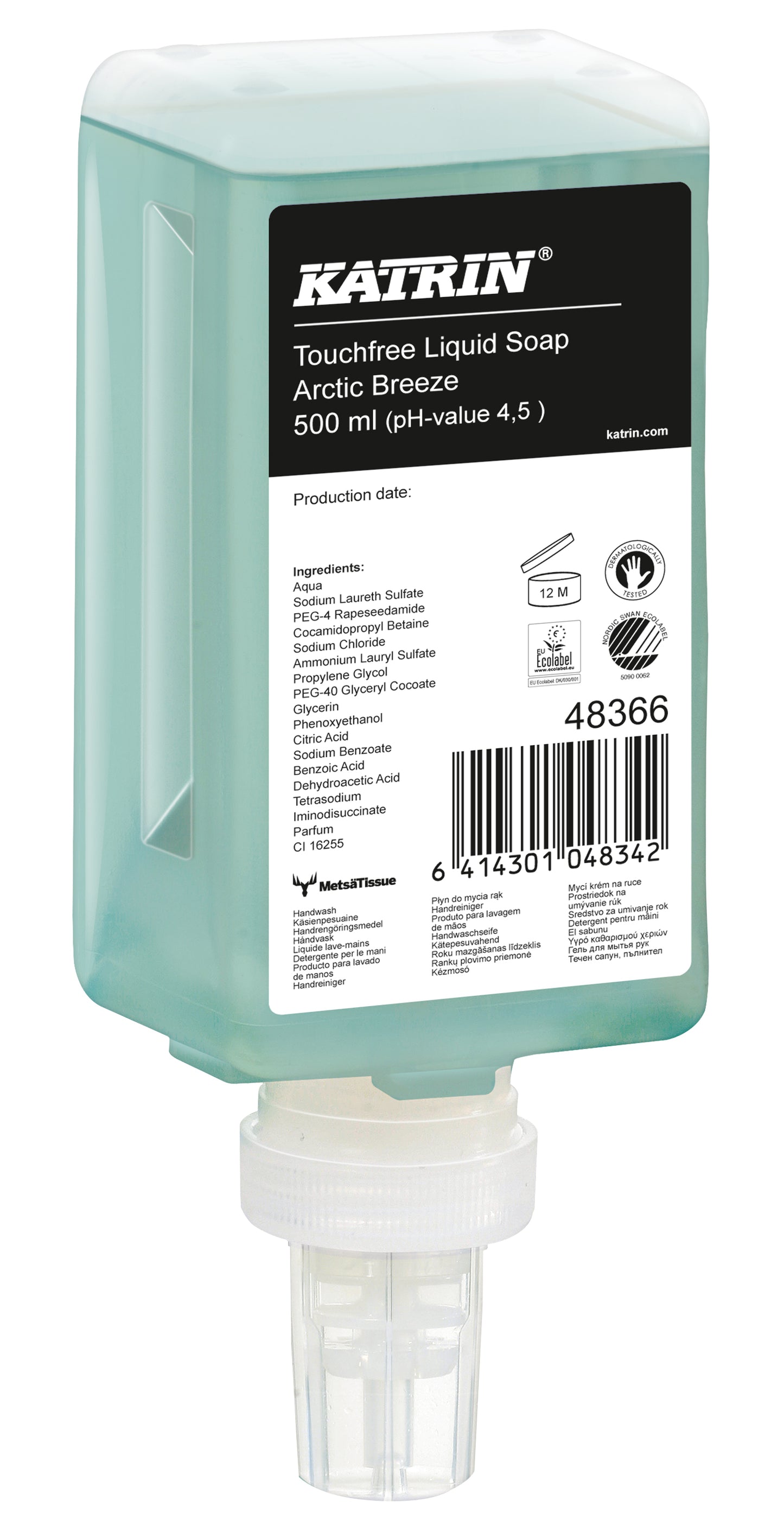 Handzeep Katrin Arctic Breeze 500ml