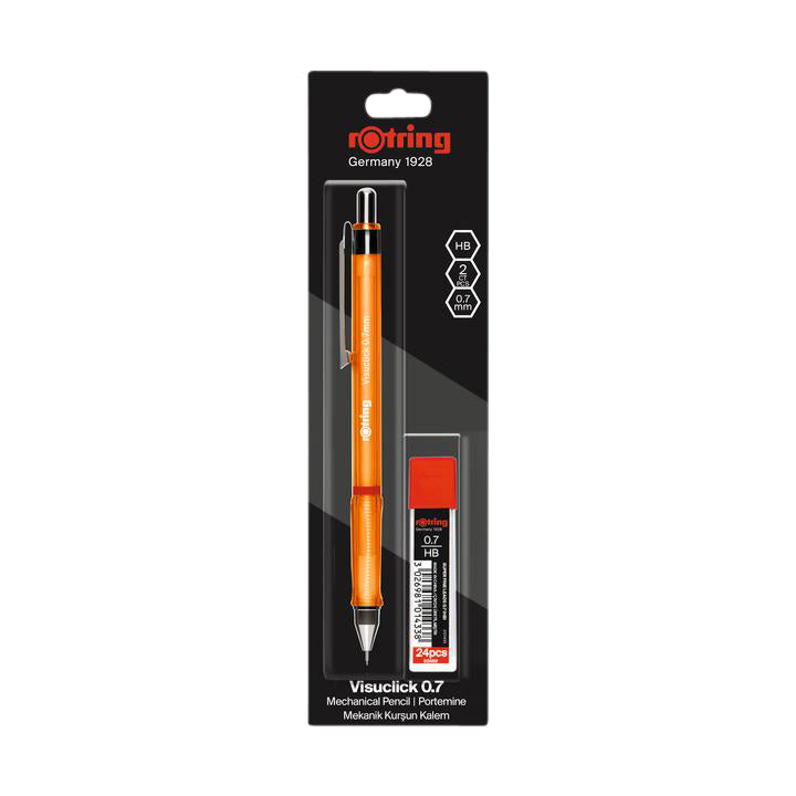 Vulpotlood ROTRING VisuClick 0.7mm assorti - 2