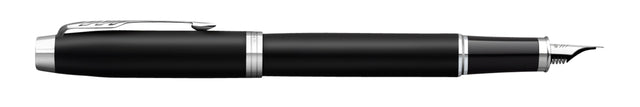 Parker IM CT mat zwart met verchroomde details en betrouwbare penpunt - 4