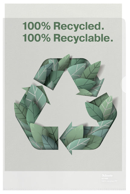 Esselte A4 gerecyclede transparante zichtmap - 3