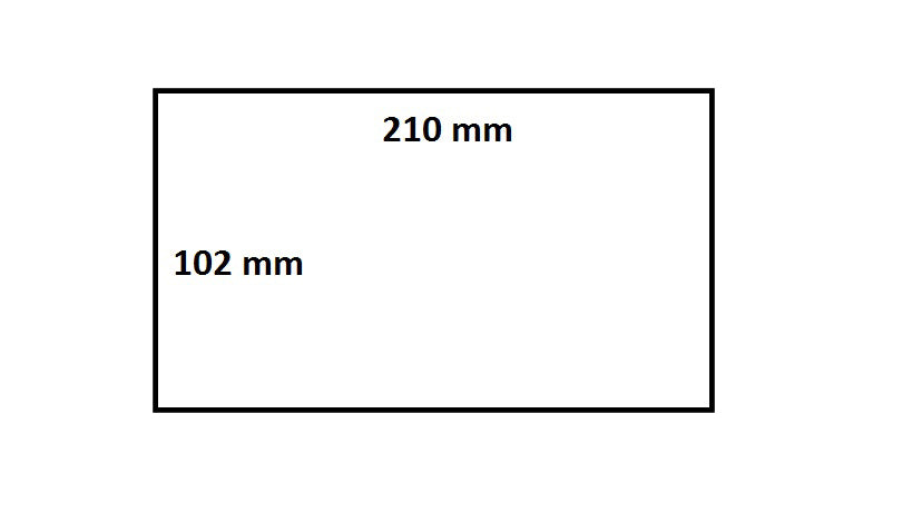IEZZY 3005093 A4 Labels 102x210mm, 76mm kern, permanent, FSC