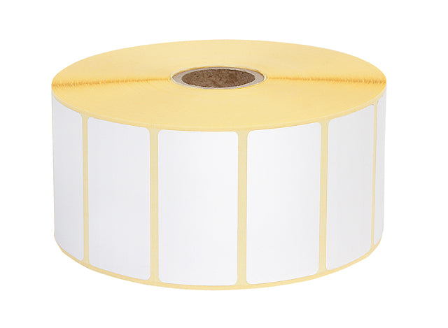 IEZZY Label 51x25mm 25mm kern, 2580 etiketten, Wit, Permanent - 2