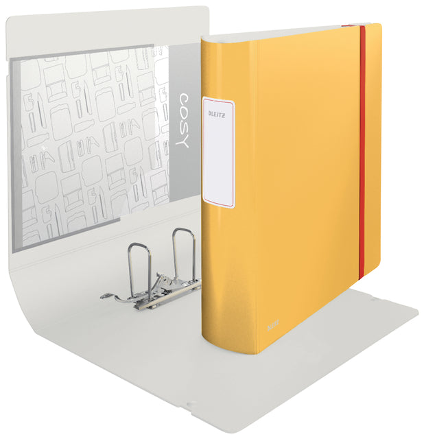 Leitz Cosy Active 180° PP Ordner A4 82mm Warm Geel met ergonomisch design - 3