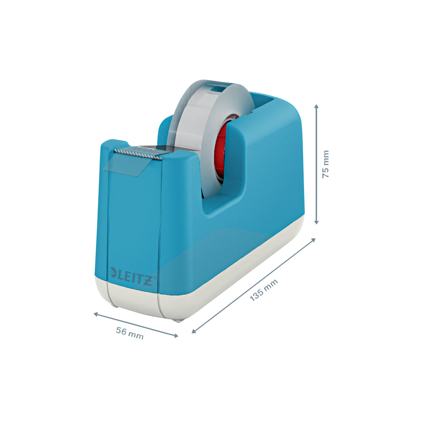Leitz Cosy Plakbandhouder Blauw met Inclusieve Rollen