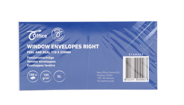 Envelop Office 110x220mm ZK vr 100g - 2