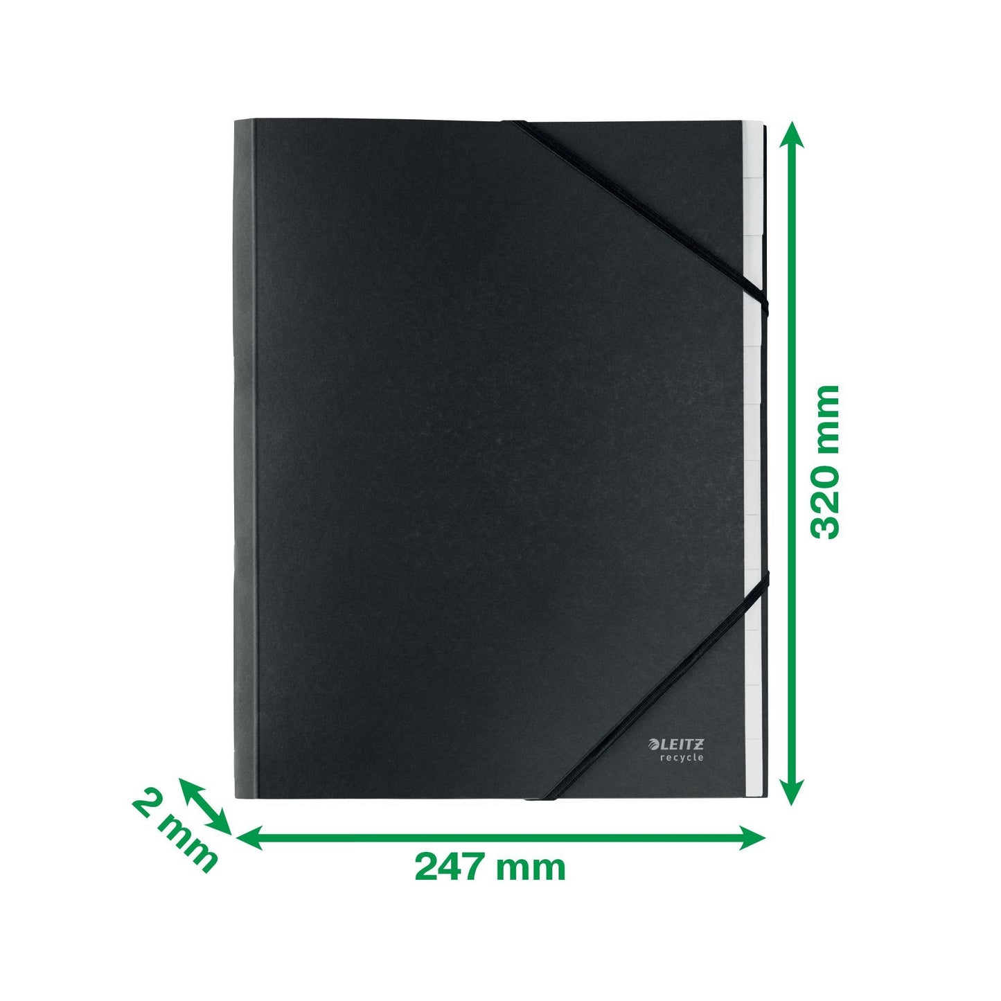 Leitz Recycle Sorteermap 12 Tabs Zwart - 3