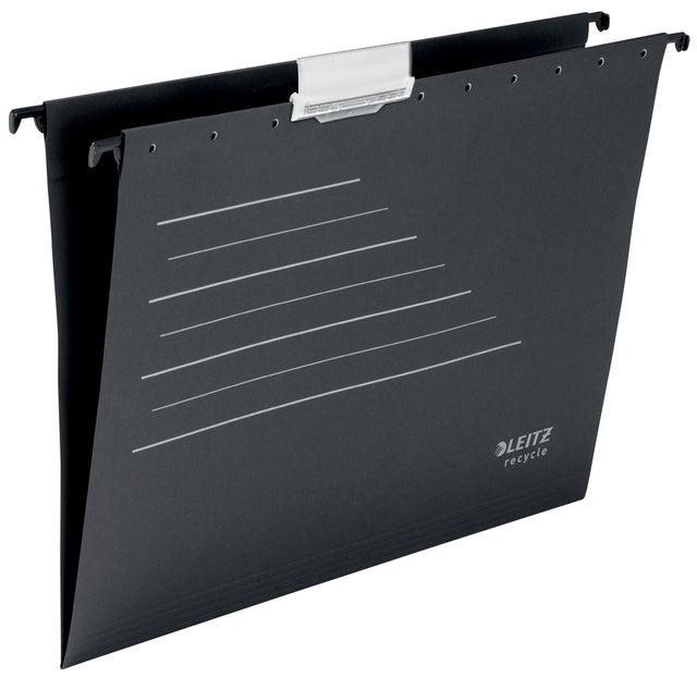 Leitz Alpha Recycle A4 V-hangmap, 15mm V-bodem, Groen - 3