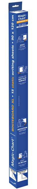 Legamaster XL Whiteboard 90x120cm statisch en herbruikbaar - 4