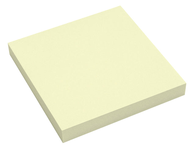 Memoblok info notes antimicrobieel geel 75x75mm, 100 vellen - 2