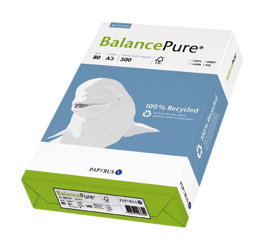 Kopieerpapier Balance Pure A3 80g wit