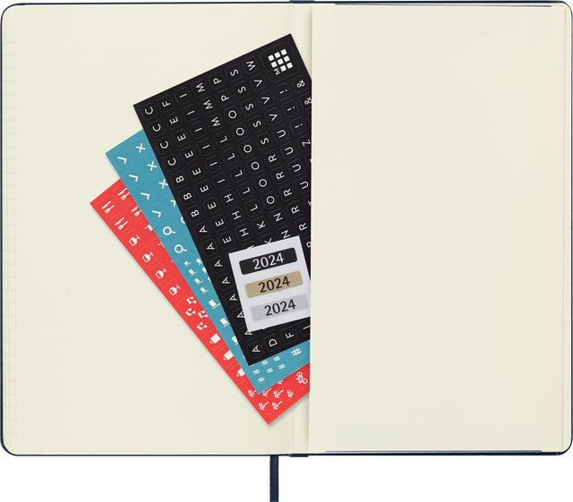 Agenda 2023/24 Moleskine Weekplanner 7 Dagen / 1 Pagina, XL 190x250 mm Zwart - 6