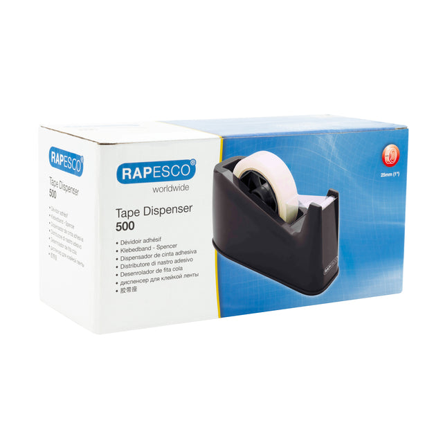 Plakbandhouder Rapesco Antibac zwart met antibacteriële bescherming - 6