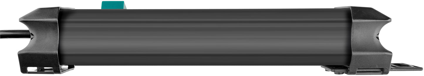 Stekkerdoos Brennenstuhl Prem 4-voudig met 1.8m kabel zwart - 2