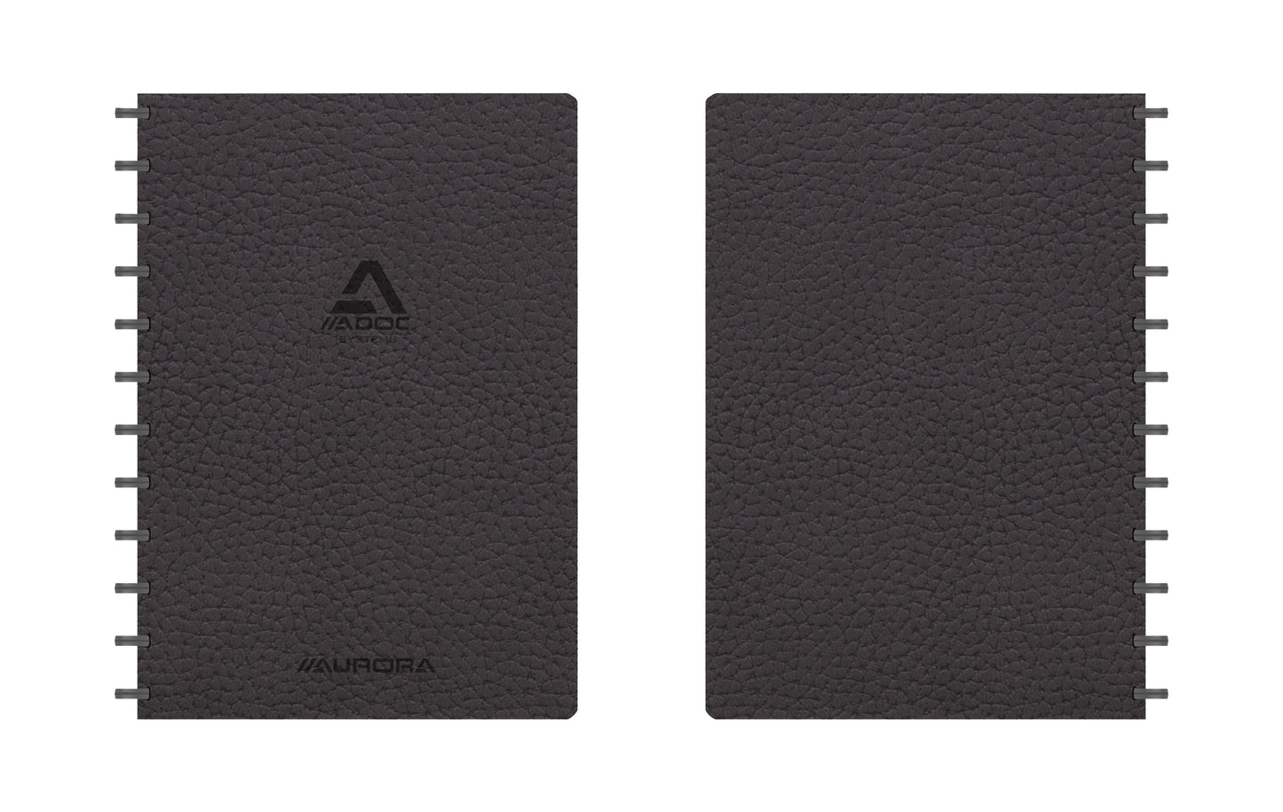 A4 ruit schrift 5x5mm, 144 pagina's, 90 g/m², zwart, Adoc Business