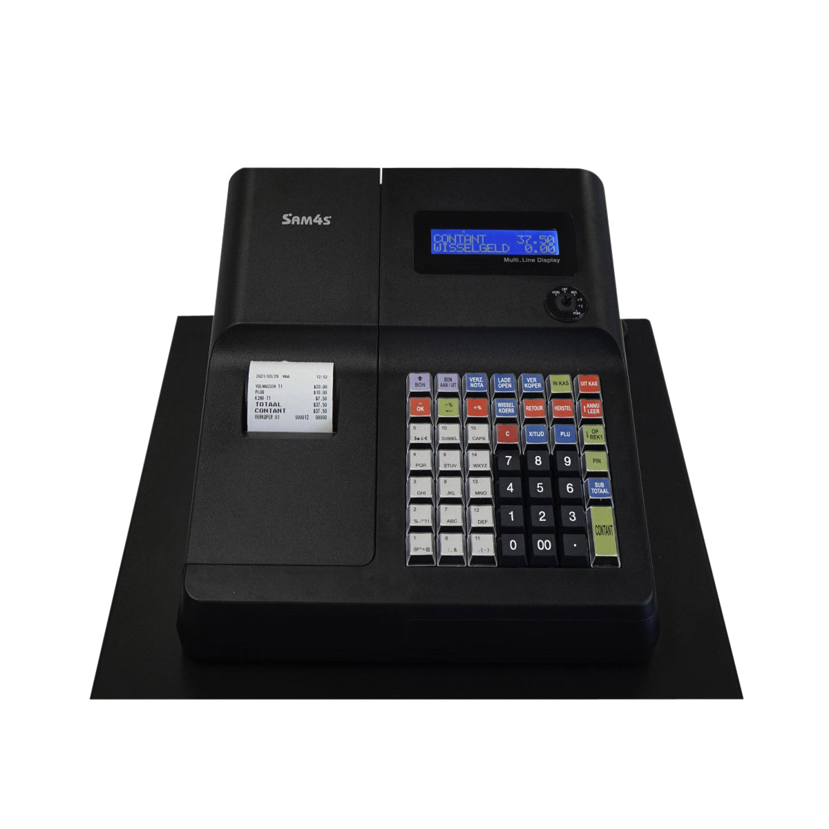 SAM4S ER-260BEJ Zwarte Kassa met Bonprinter