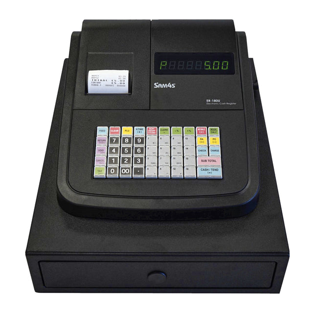 Kassa Sam4s ER-180U Small Zwart voor kleine ruimtes