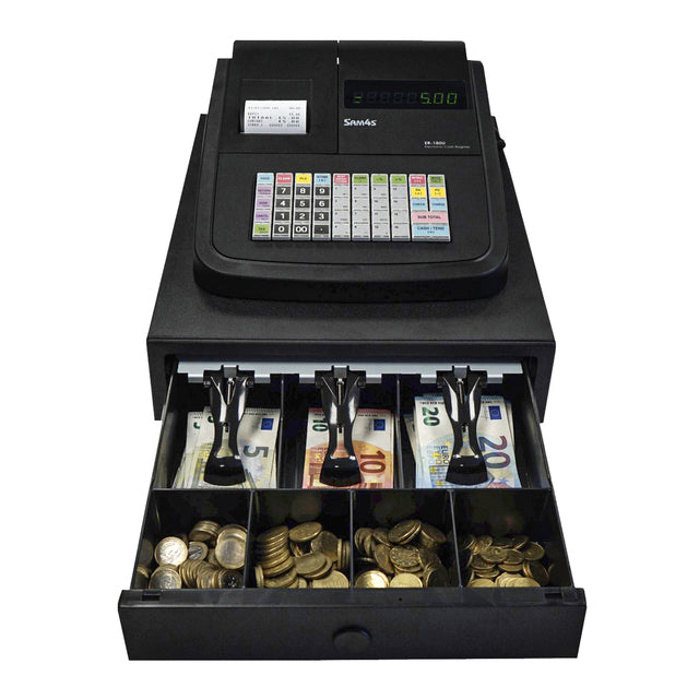 Kassa Sam4s ER-180U Small Zwart voor kleine ruimtes - 3