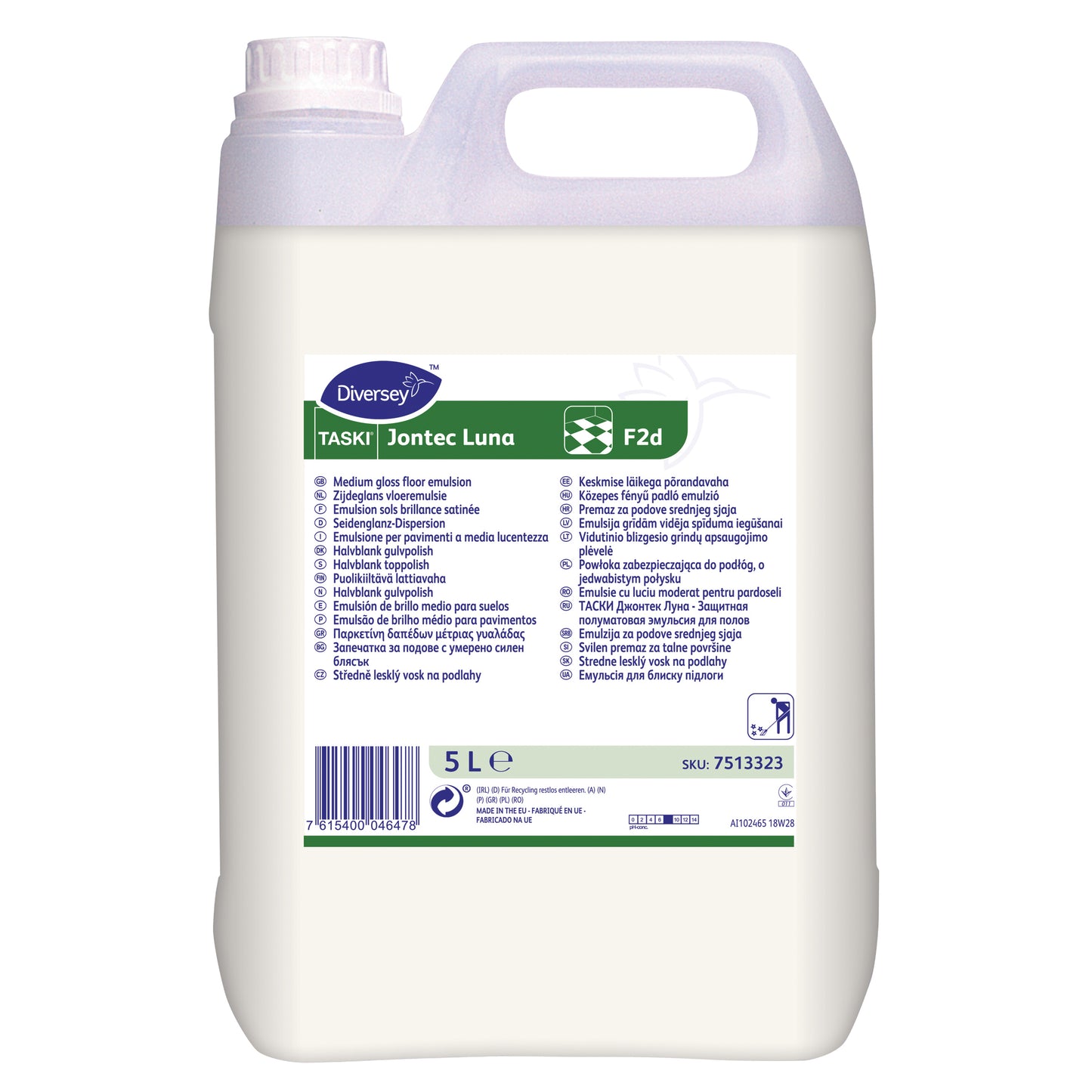 Vloerreiniger Taski Jontec Luna, 5 liter