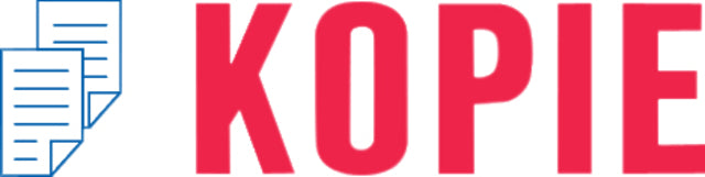 Trodat Printy 4912 Kantoor Tekststempel met 'KOPIE' in blauw-rood - 2