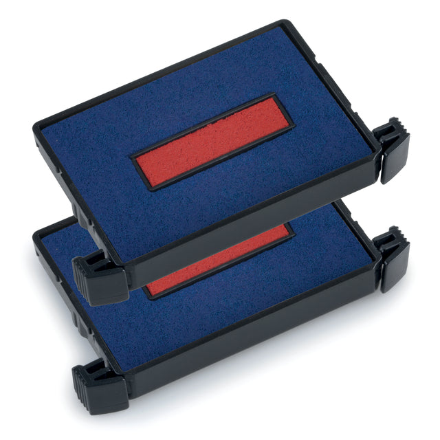 Reserve inktkussen Trodat 6/4750 2 stuks blauw of rood