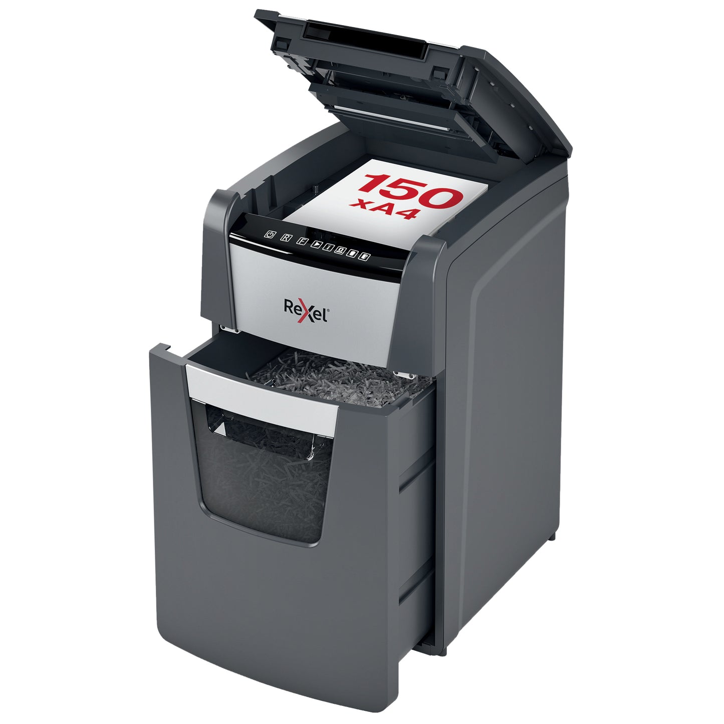 Rexel Optimum Auto 150X papiervernietiger 4x28mm, automatische invoer