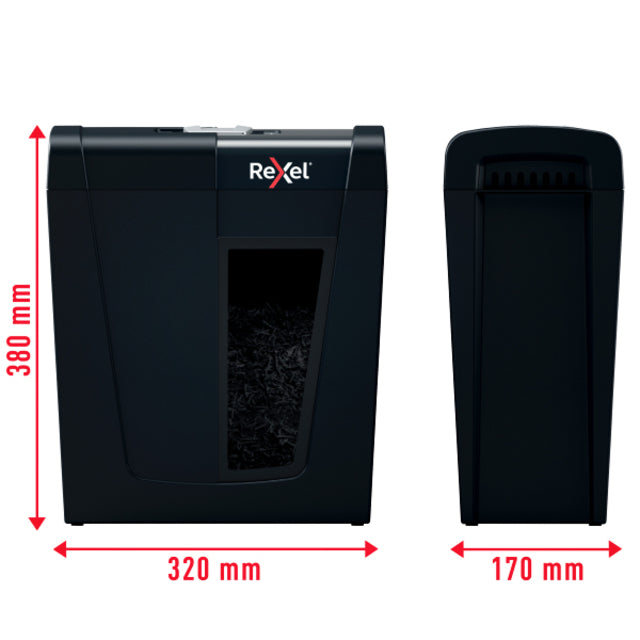 Rexel Secure X8 P4 Papiervernietiger 4x40mm Handmatig - 3