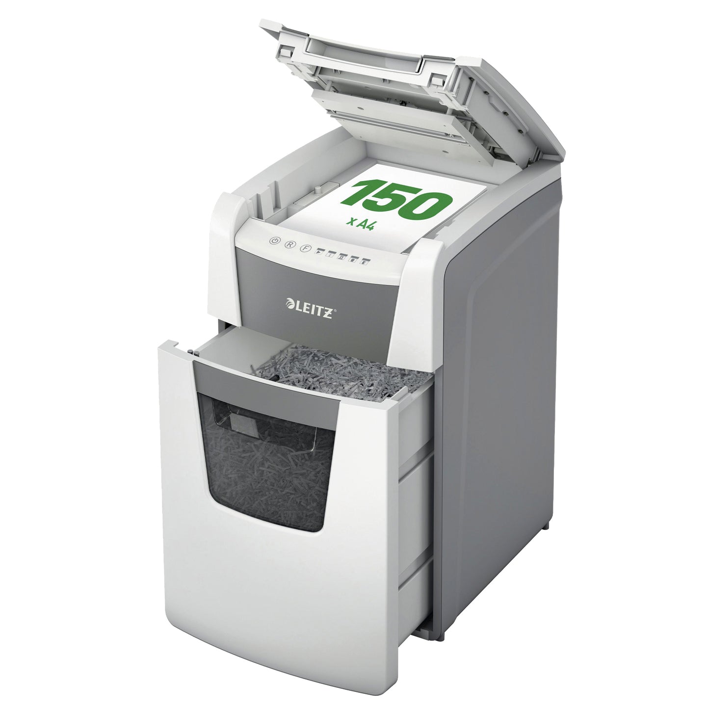 Leitz IQ Auto Office 150 papiervernietiger 4x28mm, automatische invoer - 2