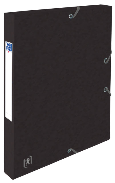 Elastomap Oxford Top File+ A4 25mm Zwart