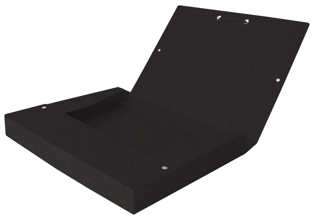 Elastomap Oxford Top File+ A4 25mm Zwart - 2
