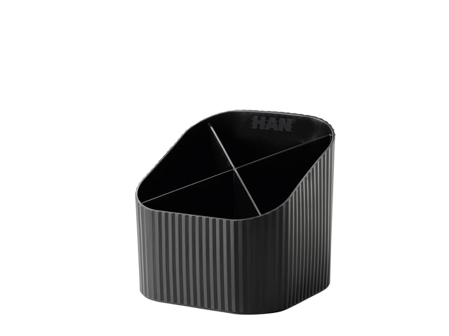 Han Re-LOOP Pennenkoker 4 Vaks Zwart
