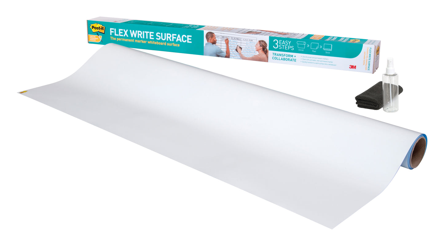 Whiteboardfolie Post-it Flex Write 91,4x121,9cm, Wit