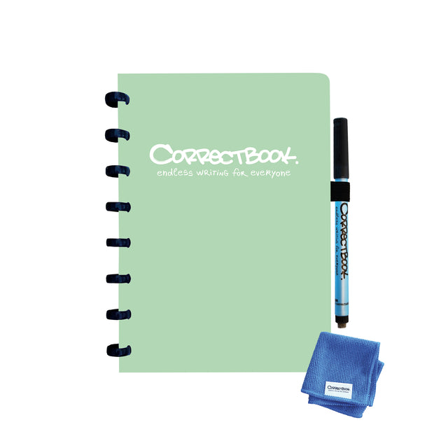 Correctbook A5 Lijn Notitieboek Misty Mint