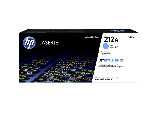 HP W2121A 212A Blauwe Tonercartridge