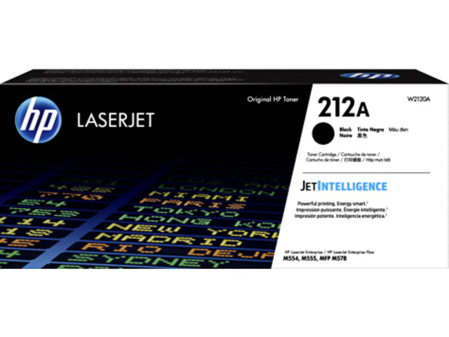 HP W2120A 212A Zwarte Toner voor Efficiënt Documentprinten