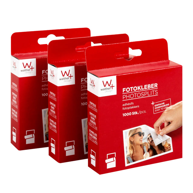 Walther Fototape 10x12mm, 3.000 stuks