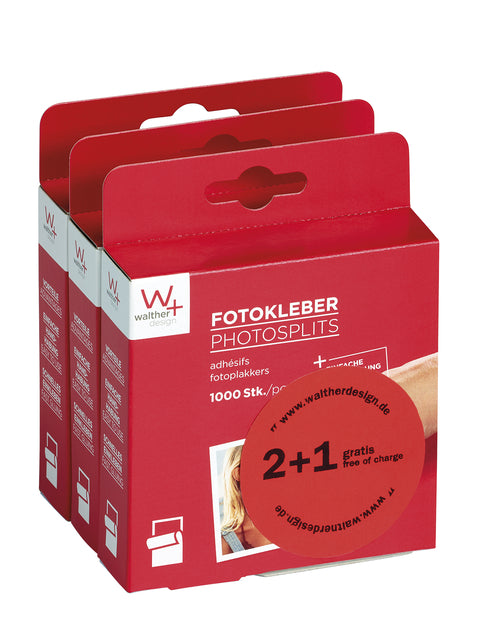 Walther Fototape 10x12mm, 3.000 stuks - 2
