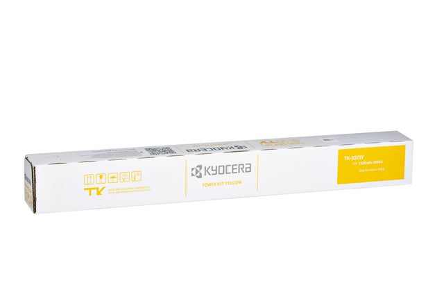 Kyocera TK-8375Y Geel Toner Cartridge - 20.000 pagina's