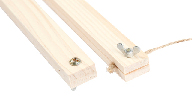Crea Com Posterhanger set in licht hout, 33,6x2x2,2cm - 4