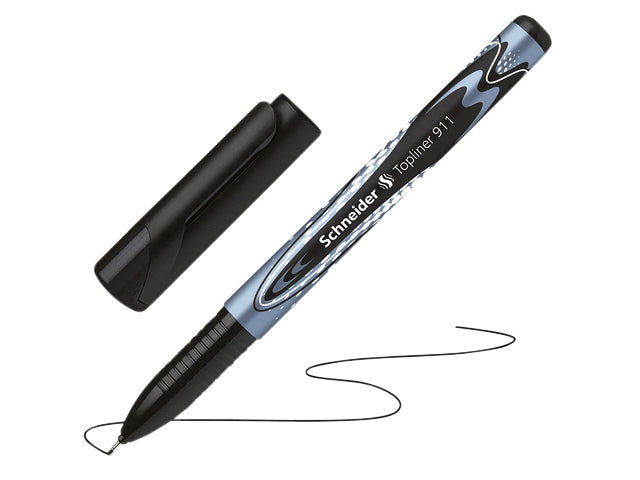 Fineliner Schneider Topliner 911 0.4mm zwart - 2
