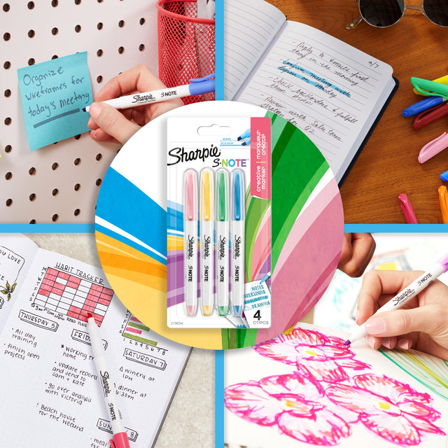 Sharpie S-Note Assortiment Markers - 10