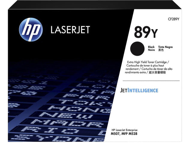 HP CF289Y 89Y Zwarte Tonercartridge
