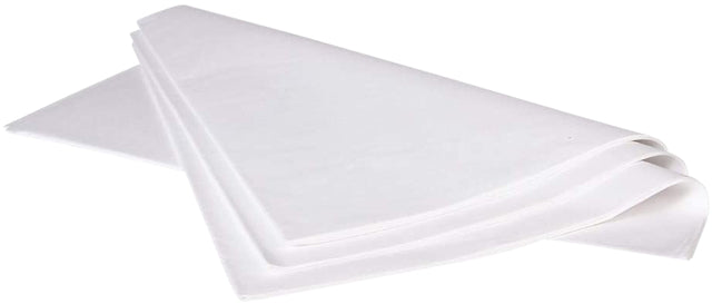 Clairefontaine Zijdevloei inpakpapier wit 50x75cm, 18 g/m², pak 480 vel