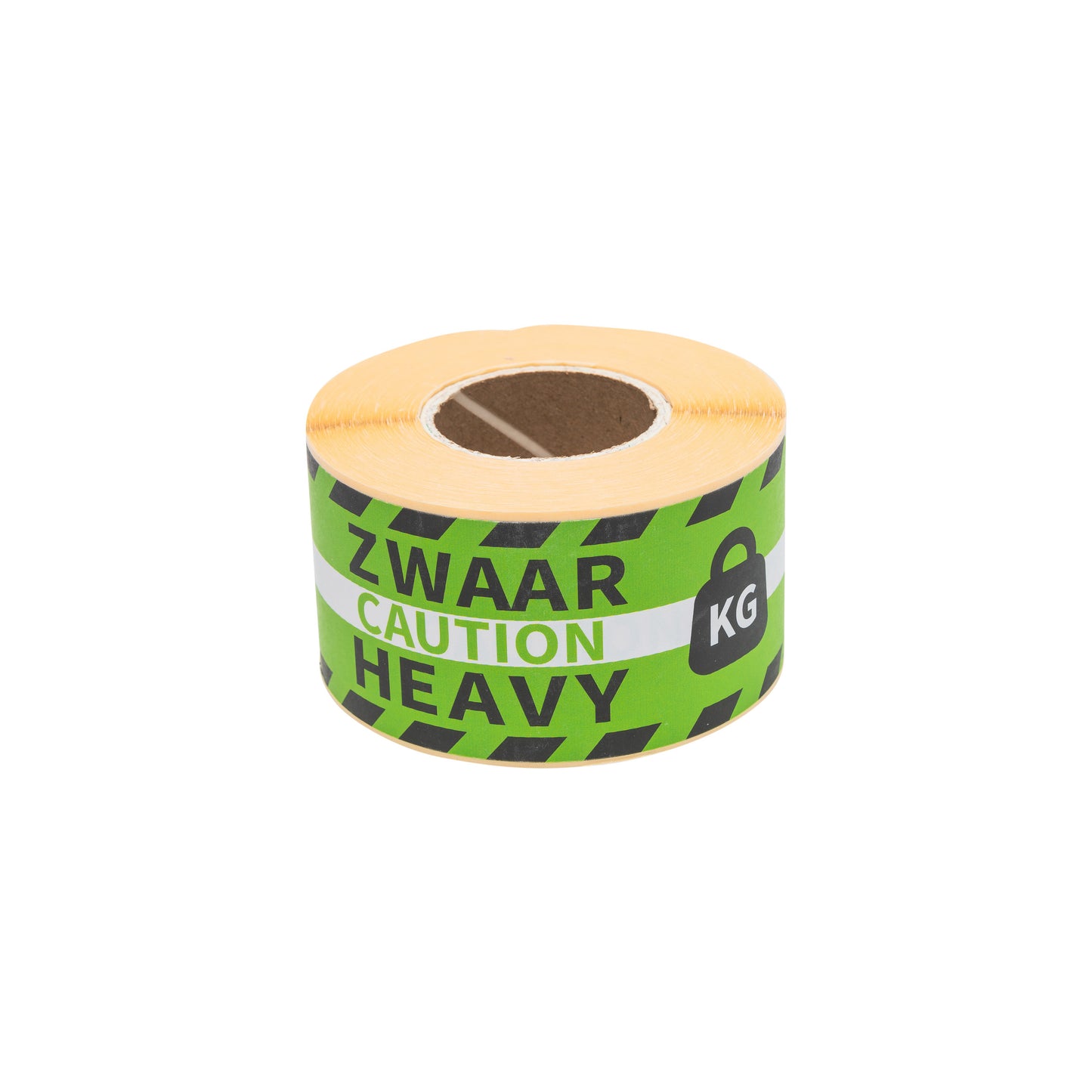 Rillprint heavy etiketten 46x125mm groen, rol met 250 stuks