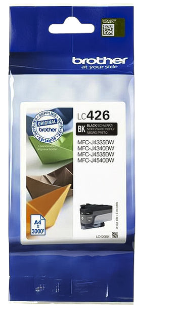 Brother LC-426BK Inktcartridge Zwart, 3000 Pagina’s