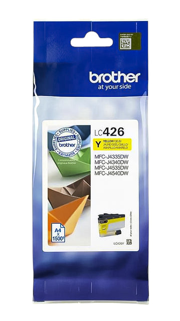 Brother LC-426Y Gele Inktcartridge voor Hoge Capaciteit