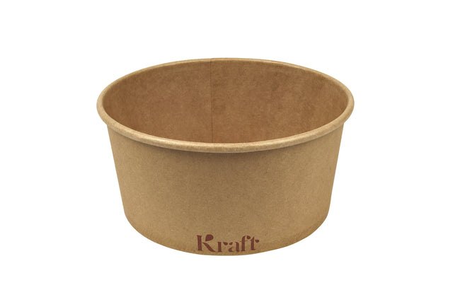 IEZZY 1500ml Kraft saladebak met deksel